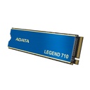 UNIDAD DE ESTADO SOLIDO - M.2 PCIE 3.0 NVME - ADATA - LEGEND 710 - 256GB  -  C/DISIPADOR