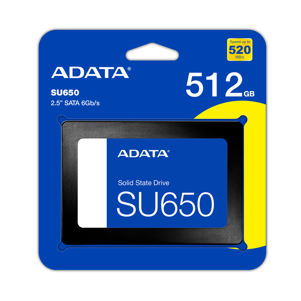 UNIDAD DE ESTADO SOLIDO - ADATA - SU650 -  512GB SSD SATA 2.5&quot;