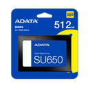 UNIDAD DE ESTADO SOLIDO - ADATA - SU650 -  512GB SSD SATA 2.5&quot;
