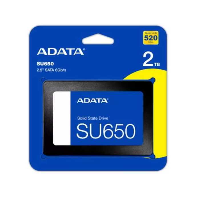 UNIDAD DE ESTADO SOLIDO - ADATA - SU650 -  2TB  SSD SATA 2.5"